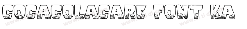 COCACOLACARE FONT KA字体转换